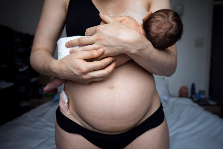 birth photographer columbus ga atlanta postpartum breastfeeding mother and newborn 9